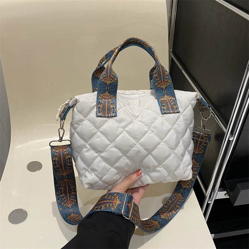 Bolso acolchado de nailon - Kamivashop