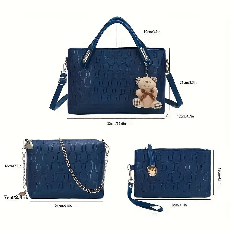 Conjunto de bolso 4 piezas