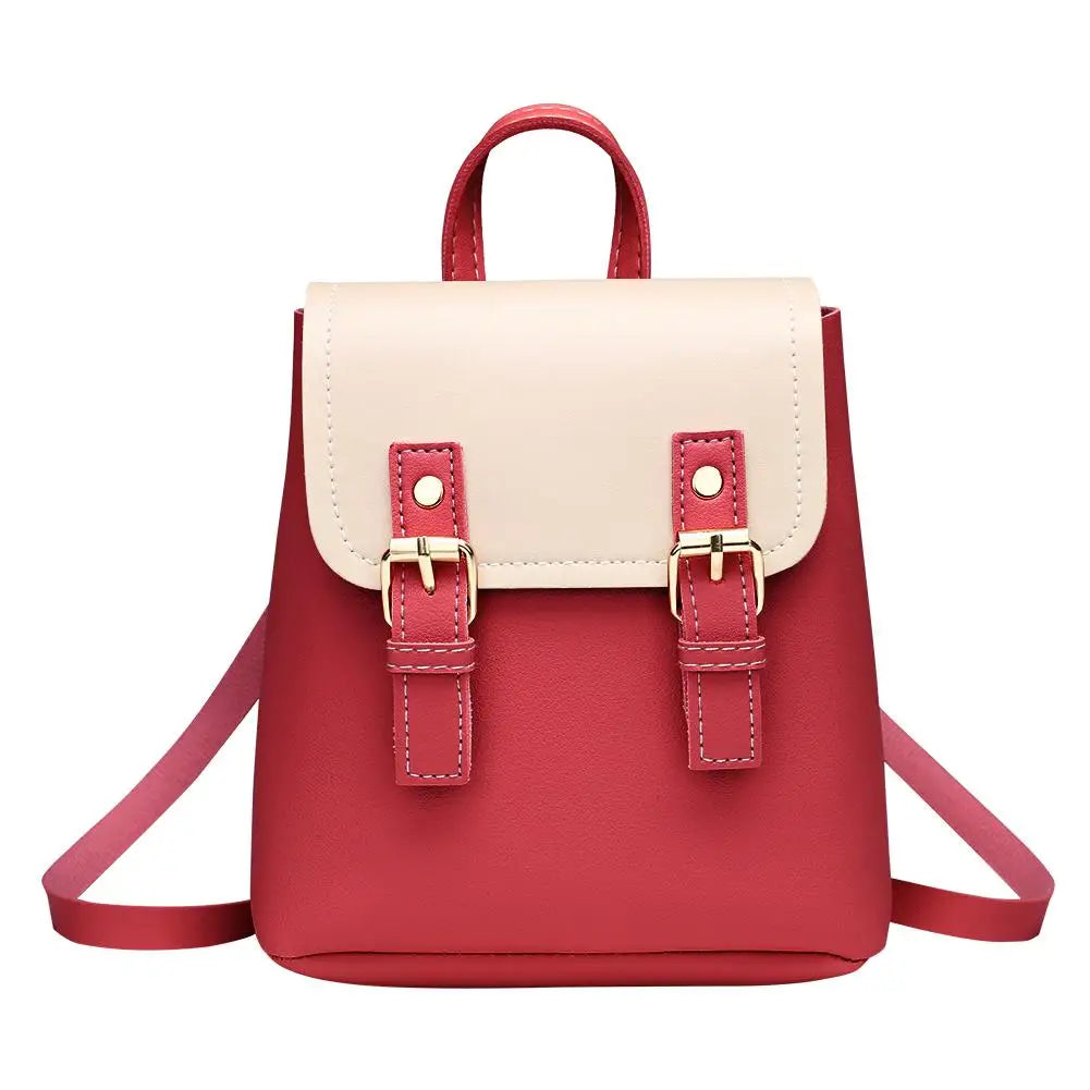 Mochila informal doble color Rojo
