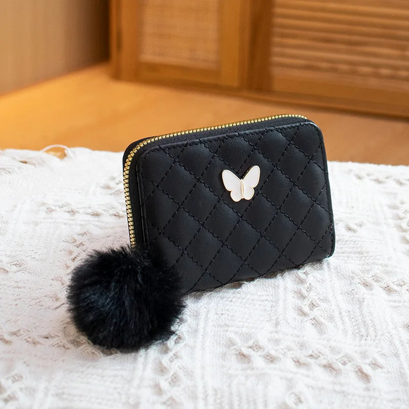 Cartera con bola Negro