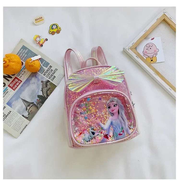 Mochila Frozen con lazo - Kamivashop