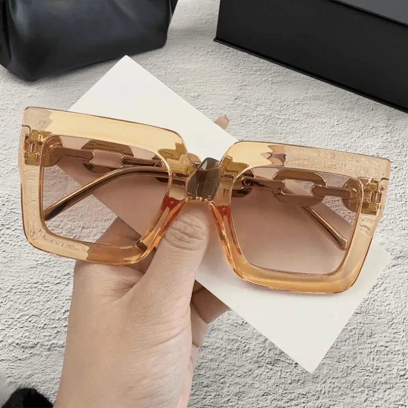 Gafas de sol estilo vintage grandes - Kamivashop