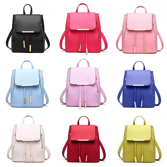 Mochila pequeña color solido kamivashop