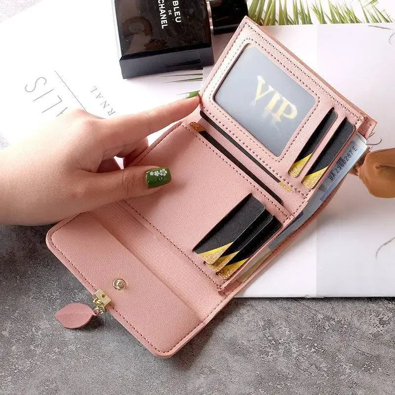Cartera con hoja