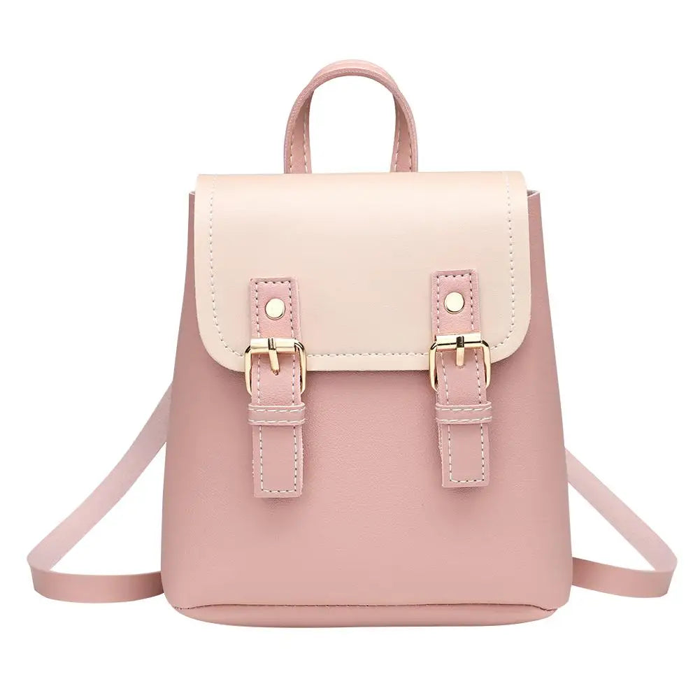 Mochila informal doble color Rosa