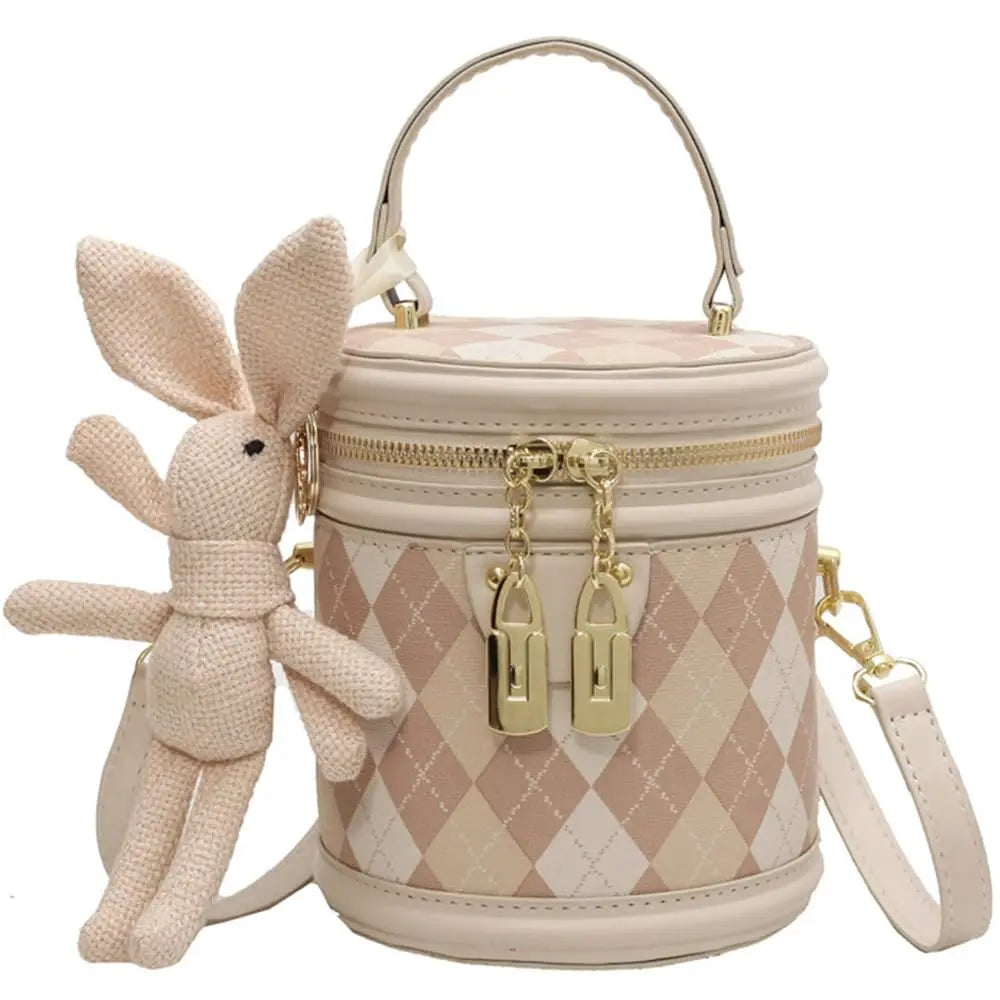 Bolso pequeño Blanco con muñeca