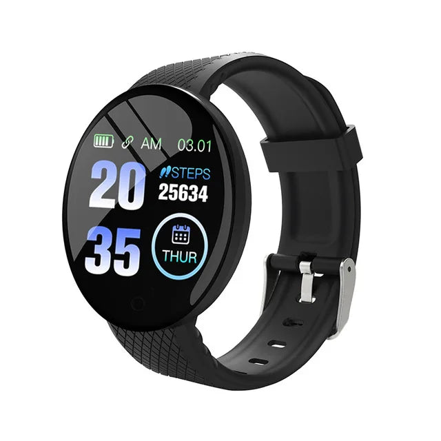 Reloj táctil D18 Negro