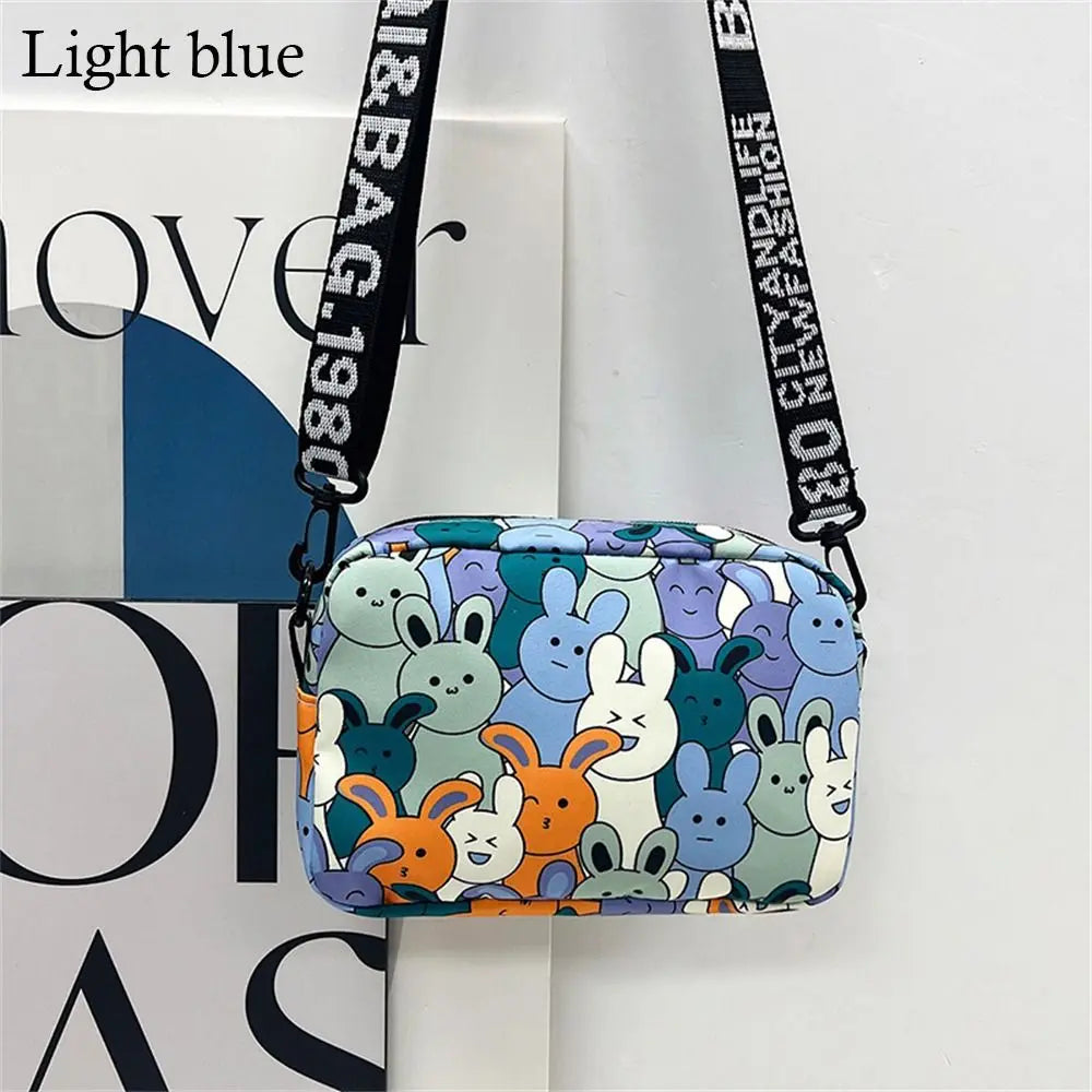 Bolso dibujos de conejito Azul claro