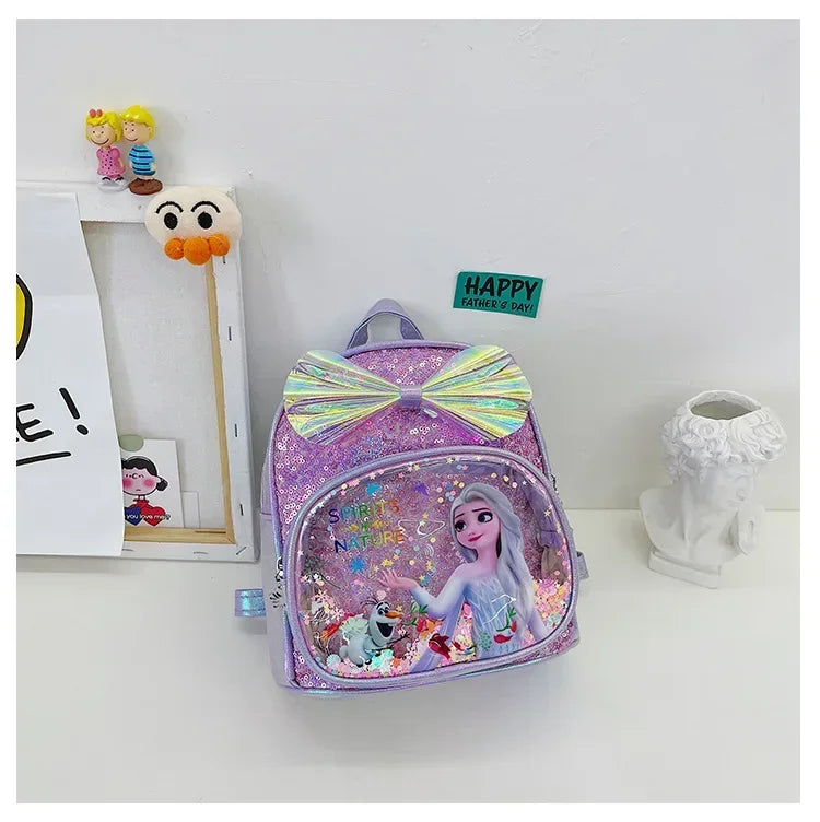 Mochila Frozen con lazo - Kamivashop