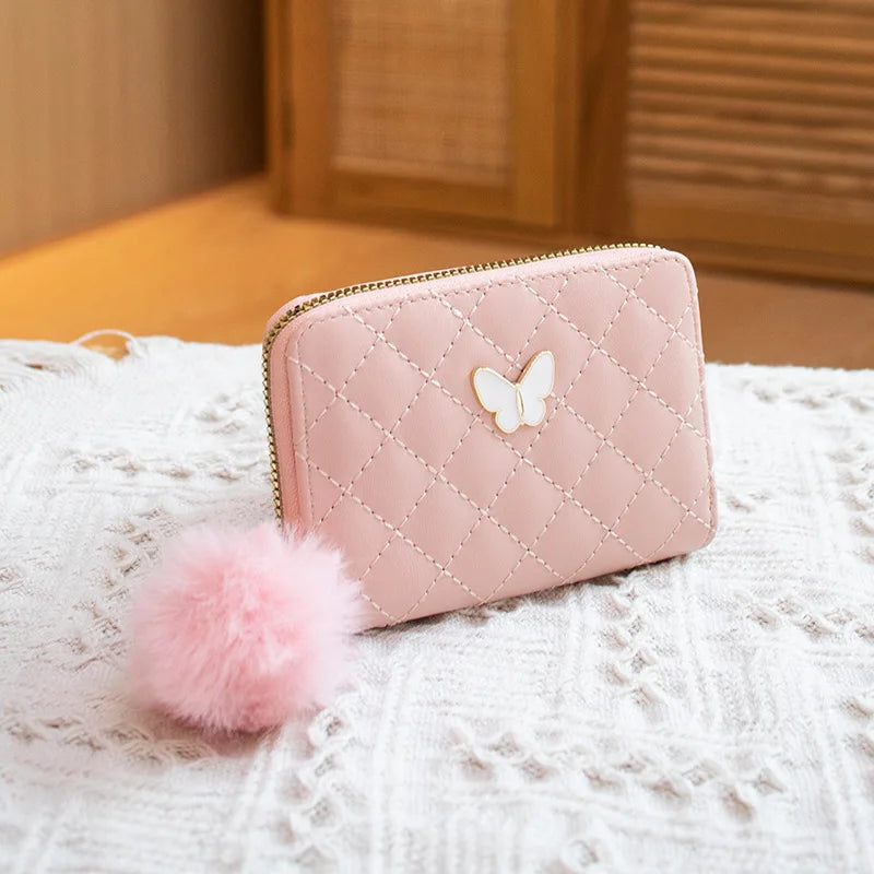 Cartera con bola Rosa